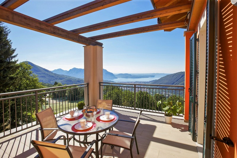 Ca. 20 m² großer Sonnenbalkon mit wunderschöner Sicht auf den See