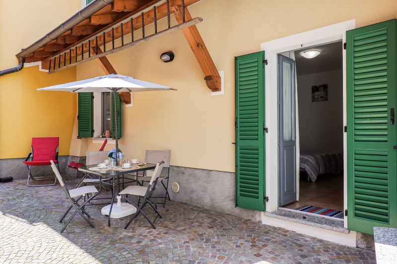 Ca. 15 m² großer privater Innenhof