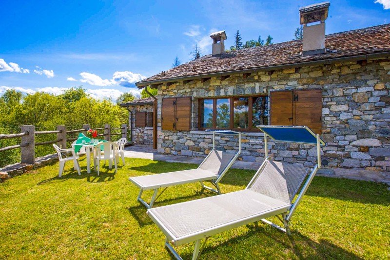 Ca. 60 m² großer Garten mit schöner Panoramasicht