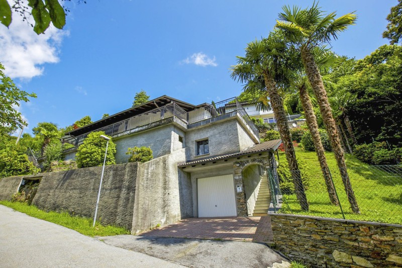 Teilansicht des Hauses