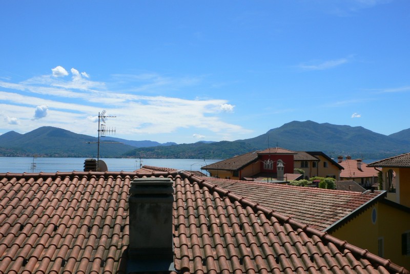 Schöner Blick über die Dächer von Cannero