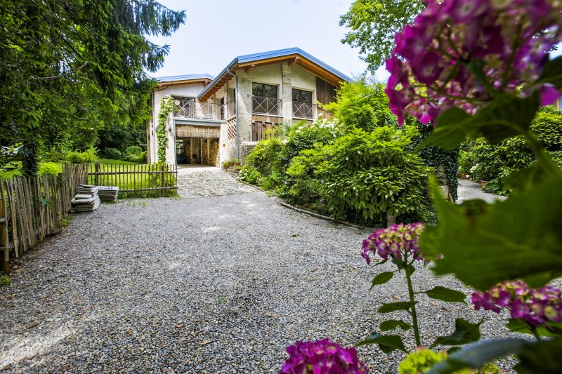 Teilansicht des Hauses