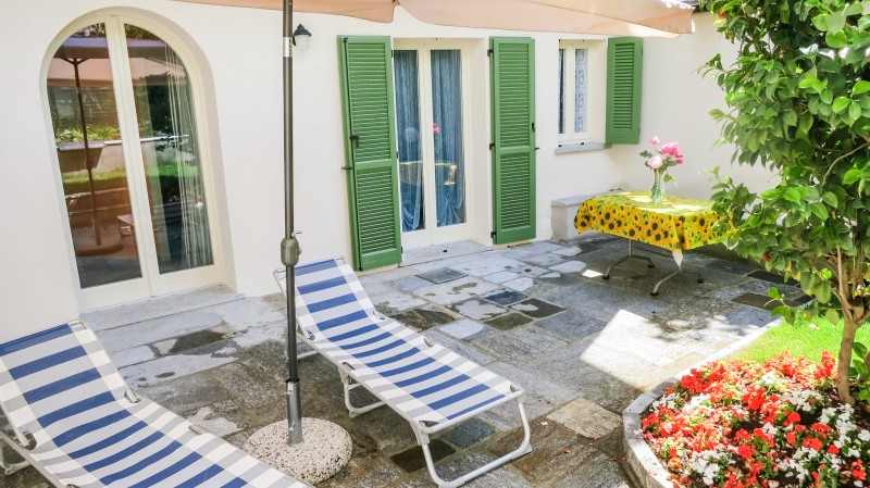 Ca. 20 m² große Terrasse
