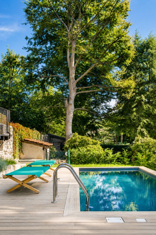 Ca. 7,5 m x 2,5 m großer privater Pool
