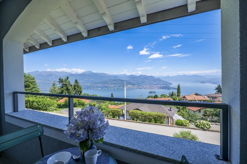 Überdachter Balkon