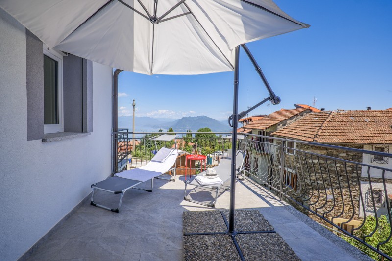 Ca. 15 m² großer Balkon