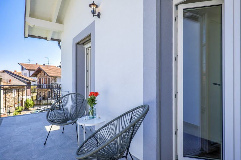 Ca. 25 m² großer Eckbalkon