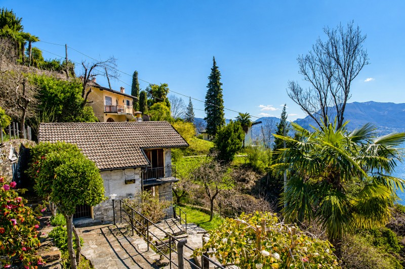 Teilansicht des Rustico
