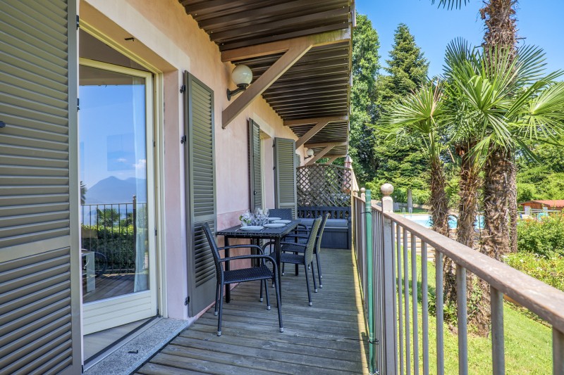 Ca. 12 m² großer Balkon