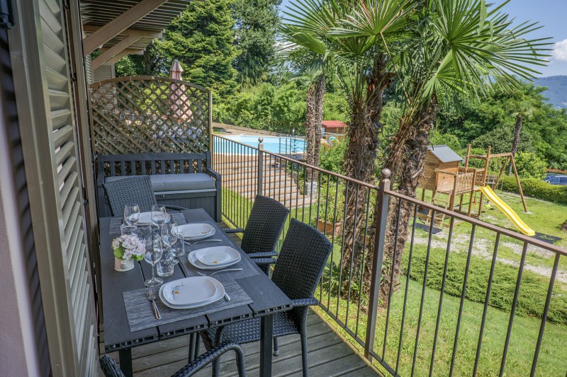 Ca. 12 m² großer Balkon