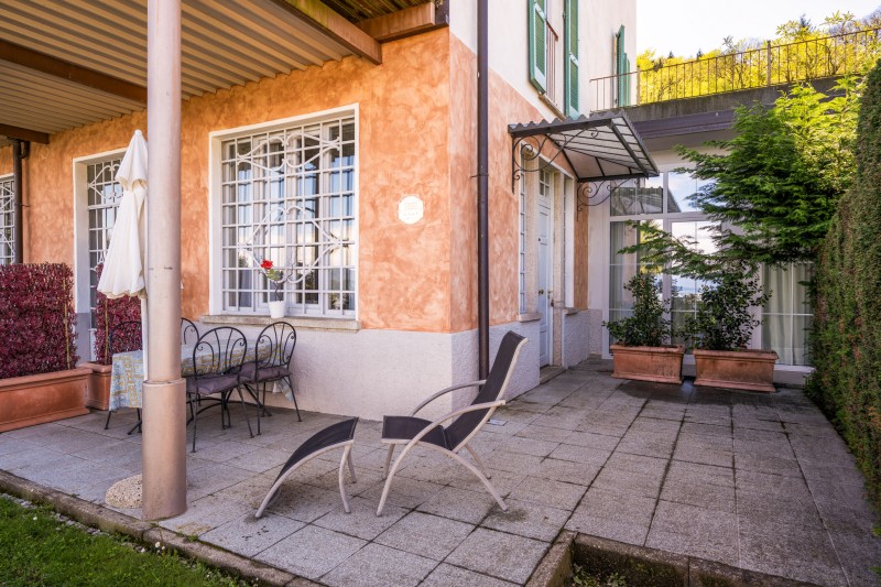 Ca. 20 m² große, private Terrasse