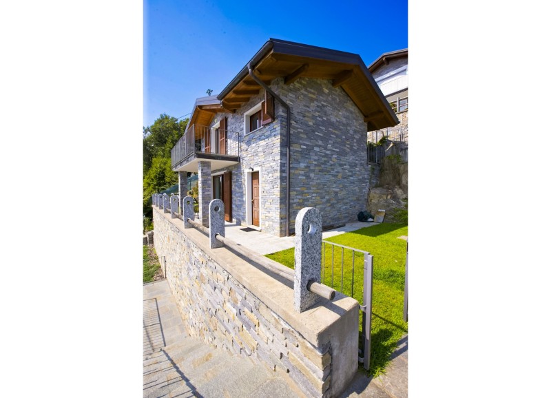 Teilansicht des Hauses