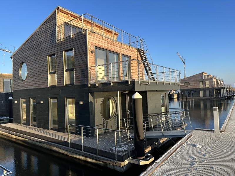 Hausboot Wasserhaus Schlei
