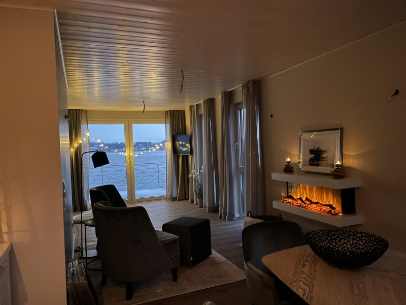 Hausboot Wasserhaus Schlei