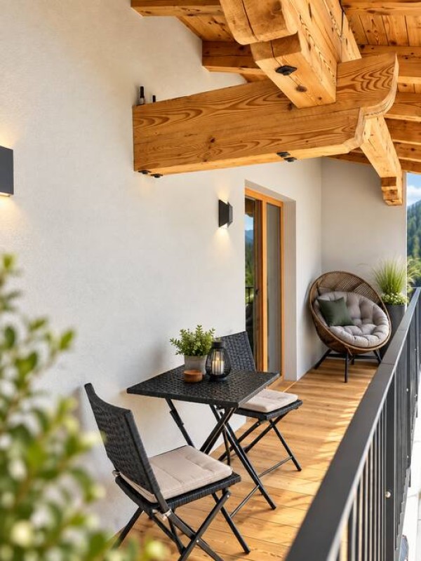 Balkon Gipfelglück