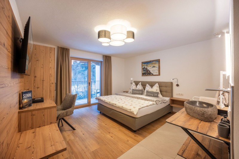 Schlafzimmer 2 mit integrierten Bad